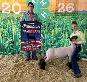 Champion Market Lamb
Grundy Co, IL