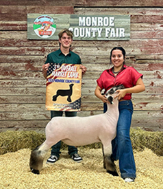3rd Overall Market Lamb
Monroe County, WI